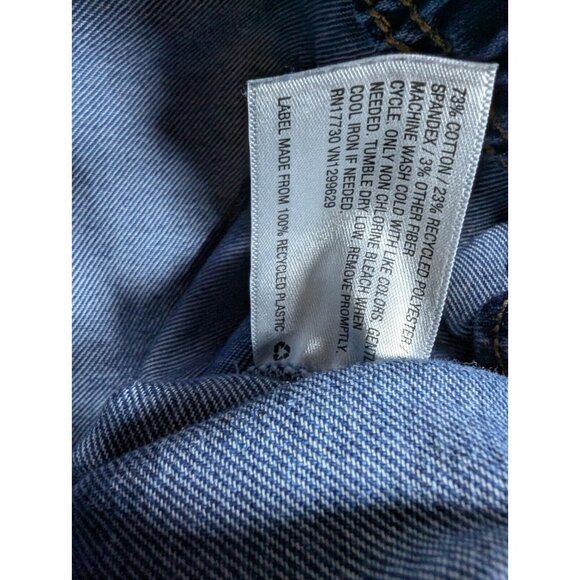 Knox Rose Jeans Womens Size XXL Denim Elastic Waist High Rise Straight Leg - Picture 3 of 11